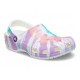 Женские Crocs Classic Tie-Dye Graphic Clog Coral