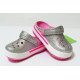 Дитячі Kids Crocs Crocband Clog Silver/Pink