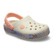 Женские Crocs Crocband Gallery Clog White/Peach