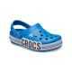 Детские Crocs Kids' Crocband Clog Logo Stripe Poppy Blue