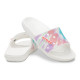 Женские Шлепки Crocs Classic Slide Tie-Dye Graphic White