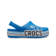 Детские Crocs Kids' Crocband Clog Logo Stripe Poppy Blue