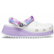 Женские Crocs Classic Hiker White/Lavender