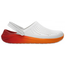 Мужские Crocs LiteRide Clog White/Orange/Red