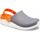 Детские Crocs Kids’ LiteRide Clog Grey/Orange