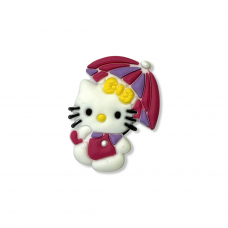 Джибитс Hello Kitty с зонтиком