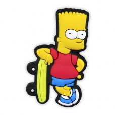 Джибітс Барт Сімпсон зі скейтом
