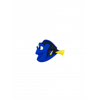 Джибитс Синяя рыбка Дори