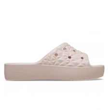 Жіночі шльопанці Crocs Classic Geometric Slide Lastic Bone