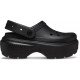 Женские Crocs Stomp Clog Black